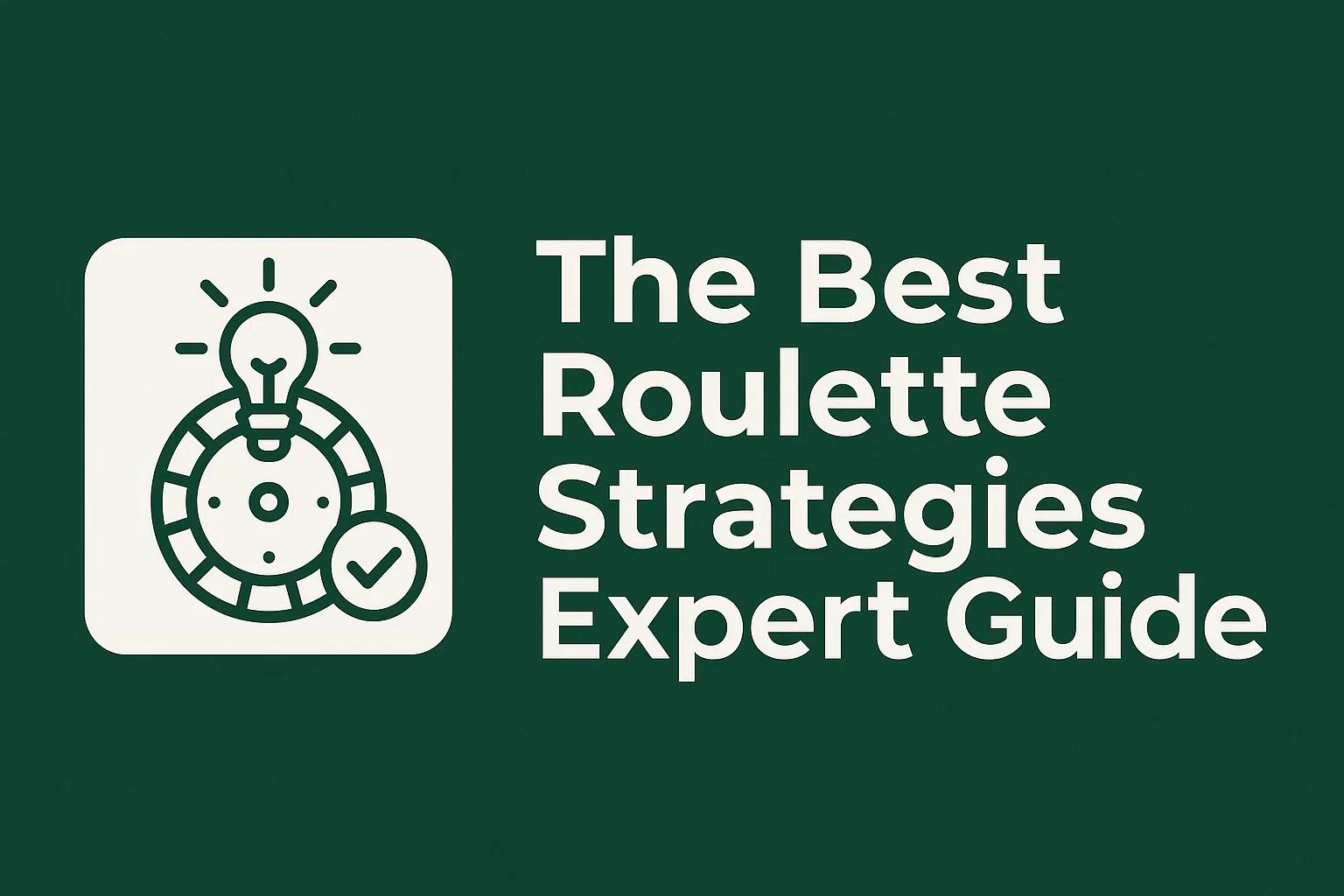 The Best Roulette Strategies Expert Guide