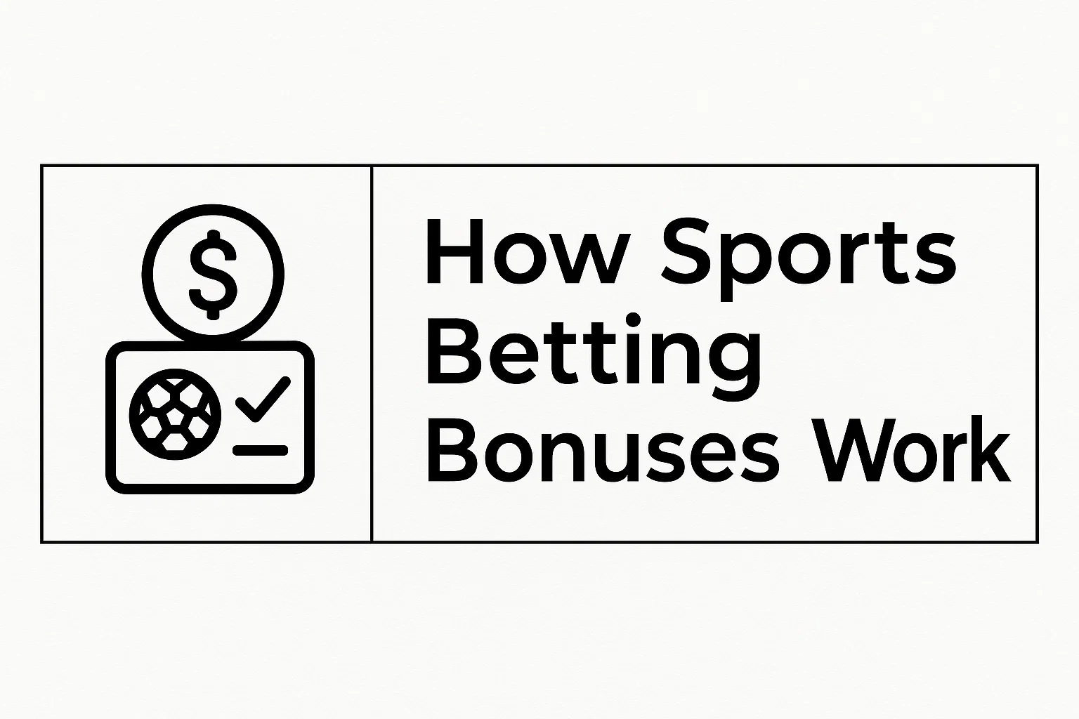 How Sports Betting Bonuses Work