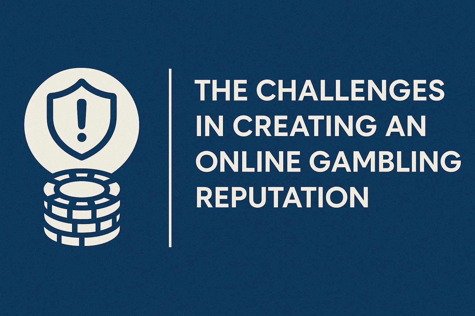 The Challenges in Creating an Online Gambling Reputation